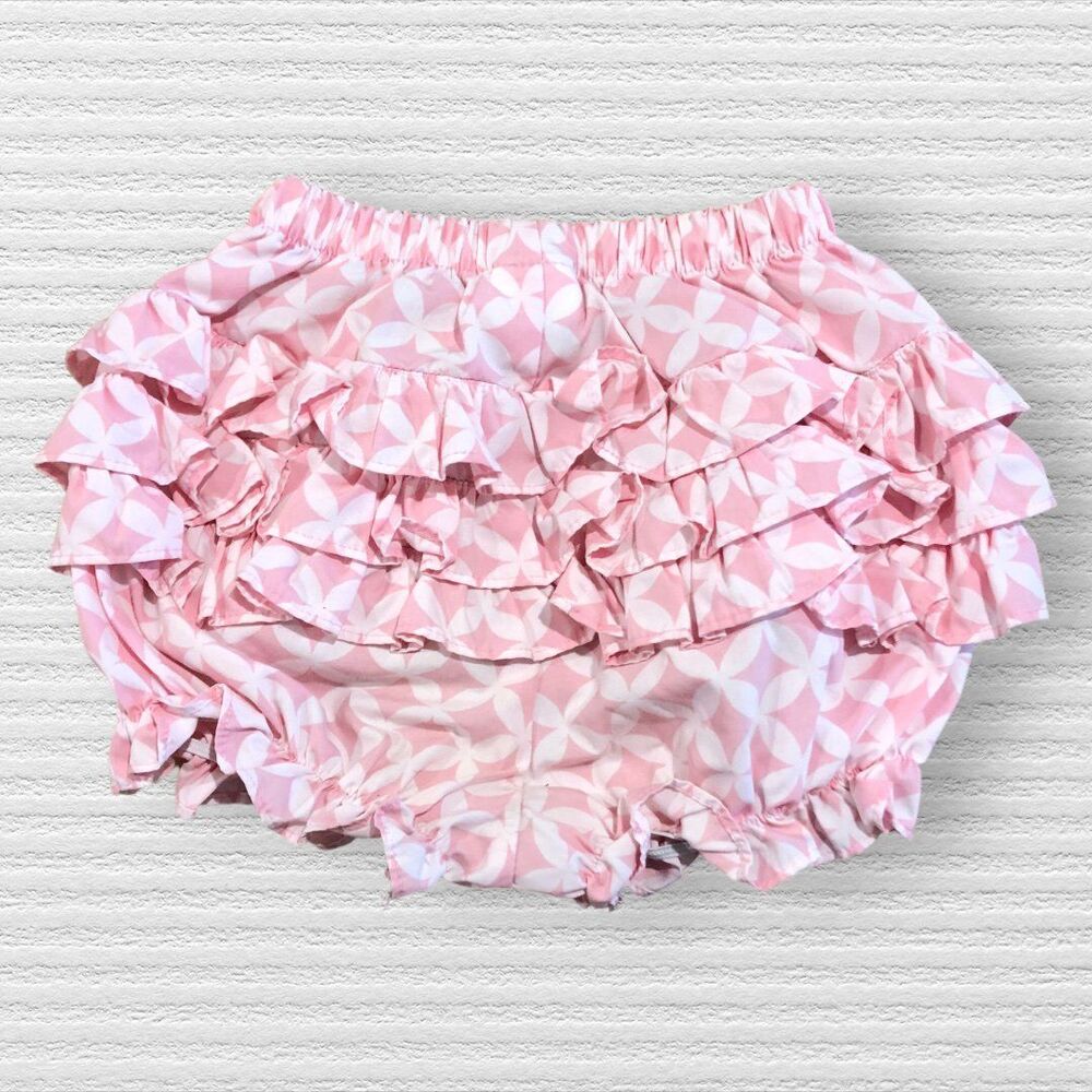 Shrimp & Grits Kids 2t  Pink Ruffle Bloomers Shorts